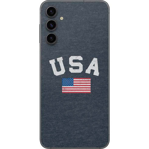 USA with American Flag Galaxy A14 5G Skin
