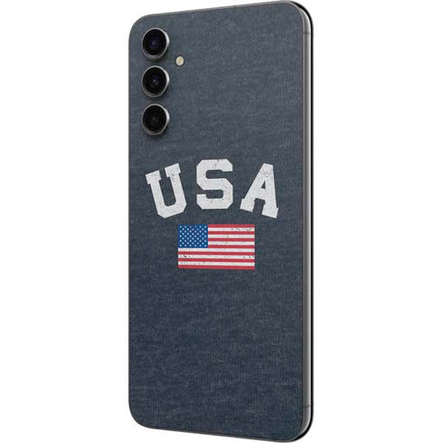 USA with American Flag Galaxy A14 5G Skin
