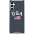 USA with American Flag Galaxy A15 5G Clear Case