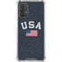 USA with American Flag Galaxy A32 5G Clear Case