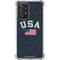 USA with American Flag Galaxy A52 5G Clear Case