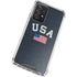 USA with American Flag Galaxy A52 5G Clear Case