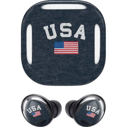 USA with American Flag Galaxy Buds Pro Skin