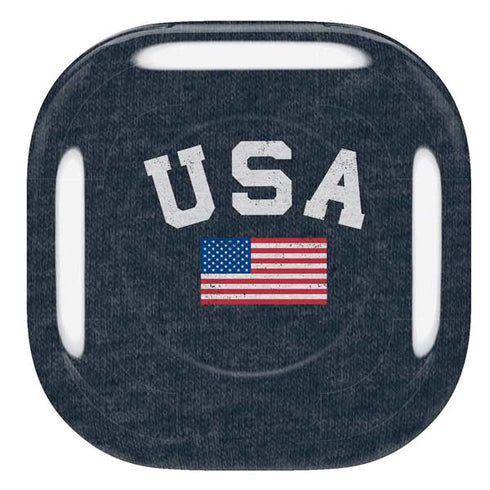USA with American Flag Galaxy Buds Pro Skin