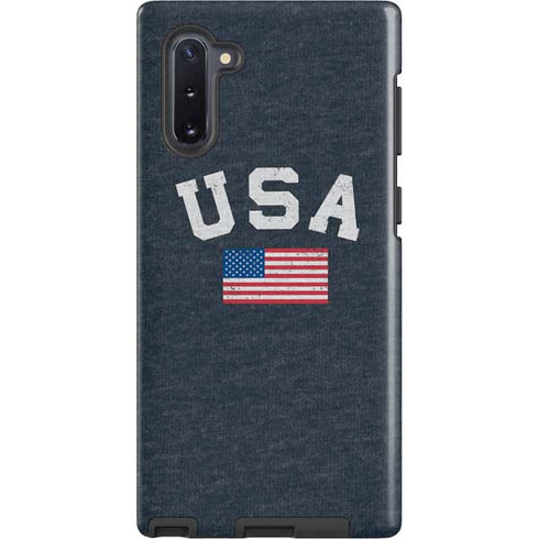 USA with American Flag Galaxy Note 10 Pro Case