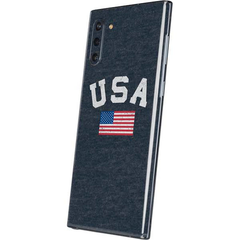 USA with American Flag Galaxy Note 10 Skin