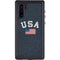 USA with American Flag Galaxy Note 10 Waterproof Case