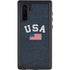 USA with American Flag Galaxy Note 10 Waterproof Case