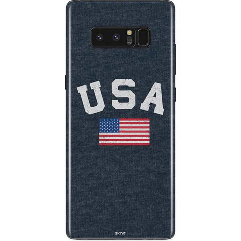 USA with American Flag Galaxy Note 8 Skin