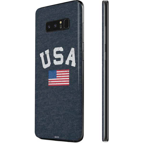 USA with American Flag Galaxy Note 8 Skin