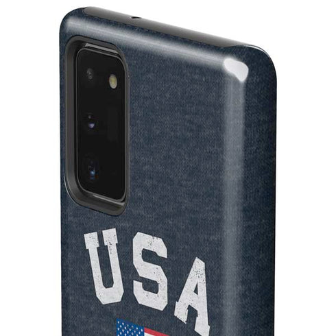 USA with American Flag Galaxy Note20 5G Pro Case