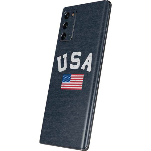USA with American Flag Galaxy Note20 5G Skin