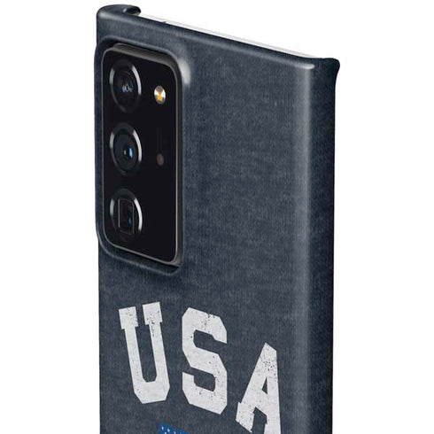 USA with American Flag Galaxy Note20 Ultra 5G Lite Case