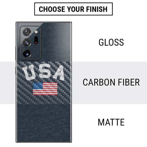 USA with American Flag Galaxy Note20 Ultra 5G Skin