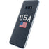 USA with American Flag Galaxy S10e Skin