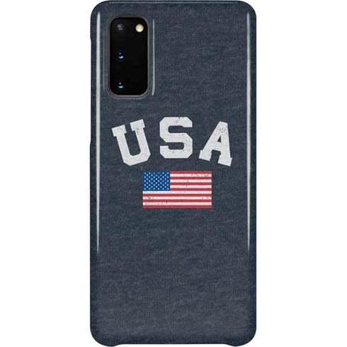 USA with American Flag Galaxy S20 Lite Case
