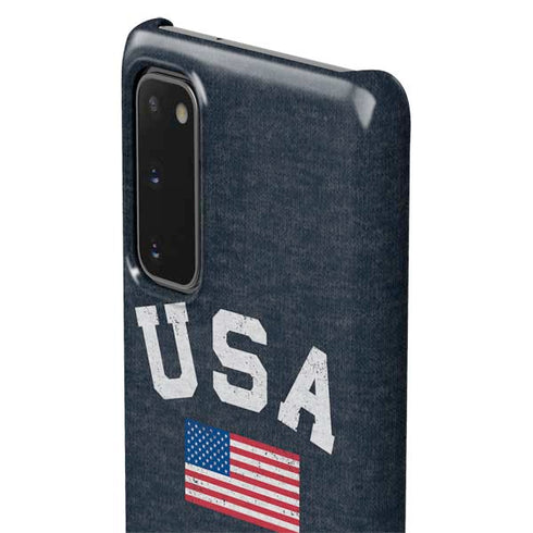 USA with American Flag Galaxy S20 Lite Case