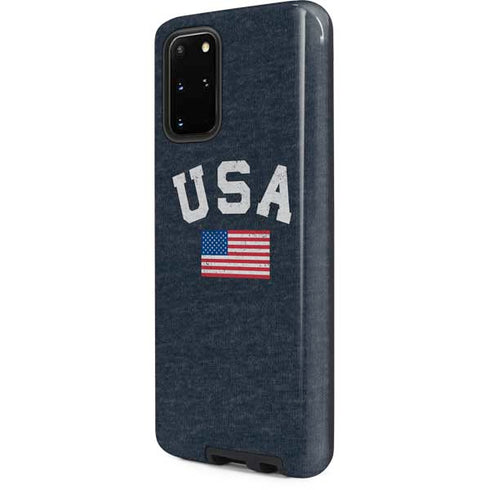 USA with American Flag Galaxy S20 Plus Pro Case