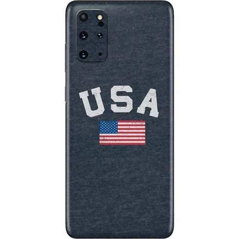 USA with American Flag Galaxy S20 Plus Skin