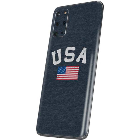 USA with American Flag Galaxy S20 Plus Skin