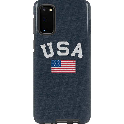 USA with American Flag Galaxy S20 Pro Case