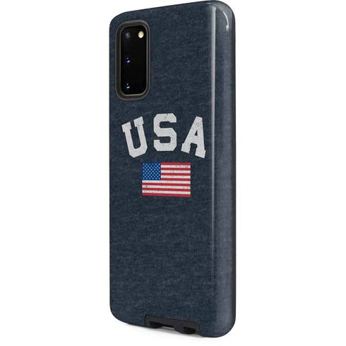 USA with American Flag Galaxy S20 Pro Case