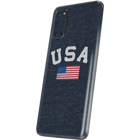 USA with American Flag Galaxy S20 Skin