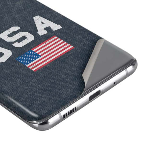 USA with American Flag Galaxy S20 Ultra 5G Skin