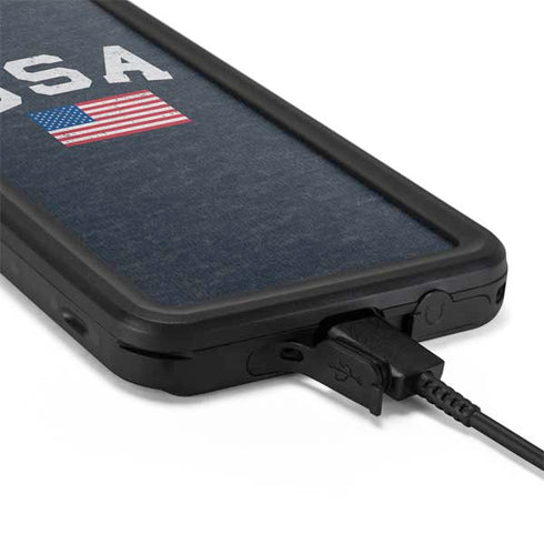 USA with American Flag Galaxy S20 Waterproof Case