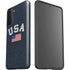 USA with American Flag Galaxy S21 FE Pro Case