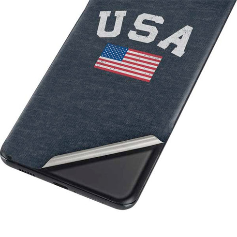 USA with American Flag Galaxy S21 Ultra 5G Skin