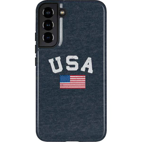 USA with American Flag Galaxy S22 Plus Pro Case