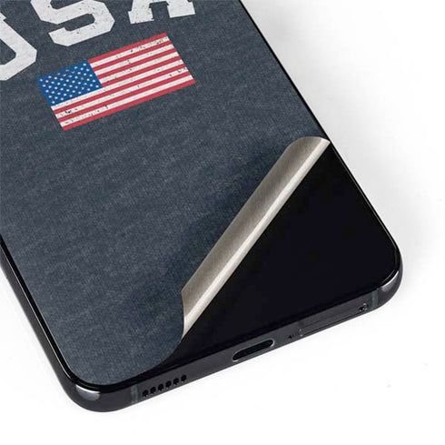USA with American Flag Galaxy S22 Plus Skin