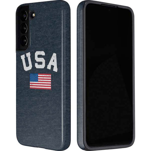 USA with American Flag Galaxy S22 Pro Case