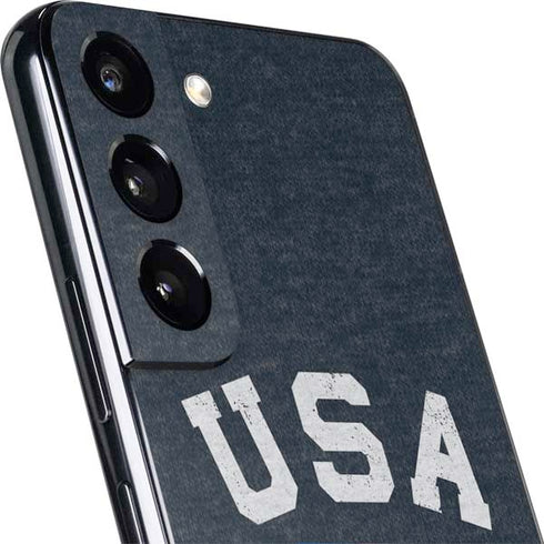 USA with American Flag Galaxy S22 Skin