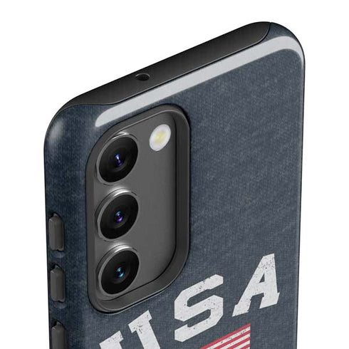 USA with American Flag Galaxy S23 Plus Pro Case