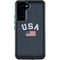 USA with American Flag Galaxy S23 Plus Waterproof Case