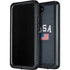USA with American Flag Galaxy S23 Waterproof Case