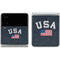 USA with American Flag Galaxy Z Flip4 5G Skin