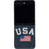 USA with American Flag Galaxy Z Flip5 5G Skin