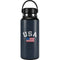 USA with American Flag Hydro Flask 32oz Wide Mouth Skin