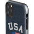 USA with American Flag iPhone 11 Pro Max Impact Case