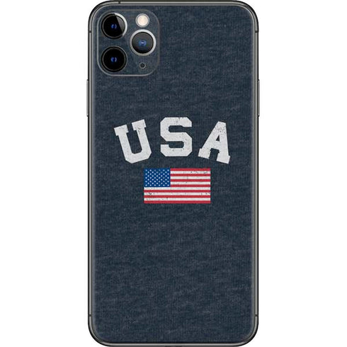 USA with American Flag iPhone 11 Pro Max Skin