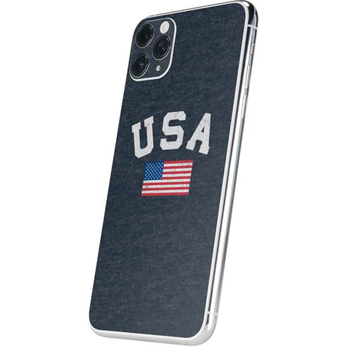 USA with American Flag iPhone 11 Pro Max Skin