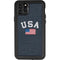 USA with American Flag iPhone 11 Pro Max Waterproof Case