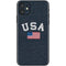USA with American Flag iPhone 11 Skin