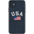 USA with American Flag iPhone 11 Skin