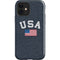 USA with American Flag iPhone 12 Impact Case