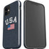USA with American Flag iPhone 12 Impact Case