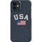 USA with American Flag iPhone 12 Mini Lite Case
